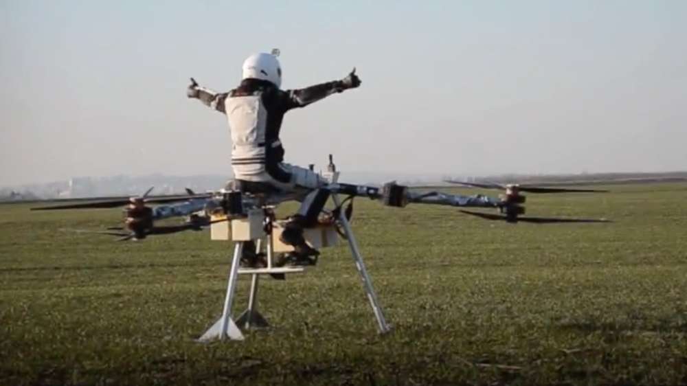 Flike Tricopter: первый летающий мотоцикл родом из Венгрии