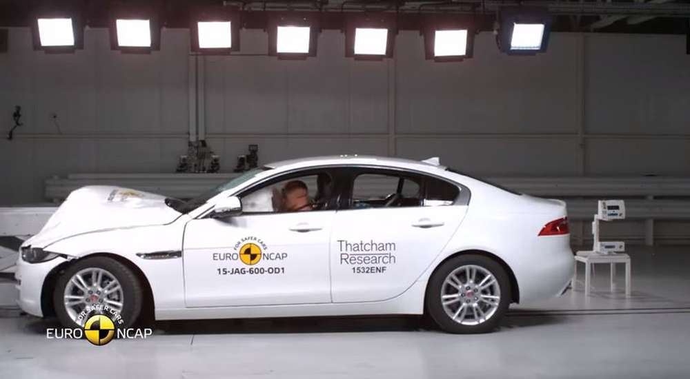 Проверка на прочность для Jaguar XE