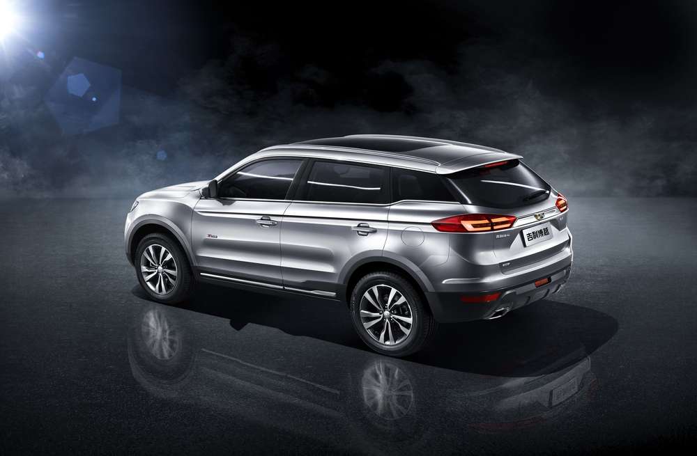 Концерн Geely рассекретил новый вседорожник