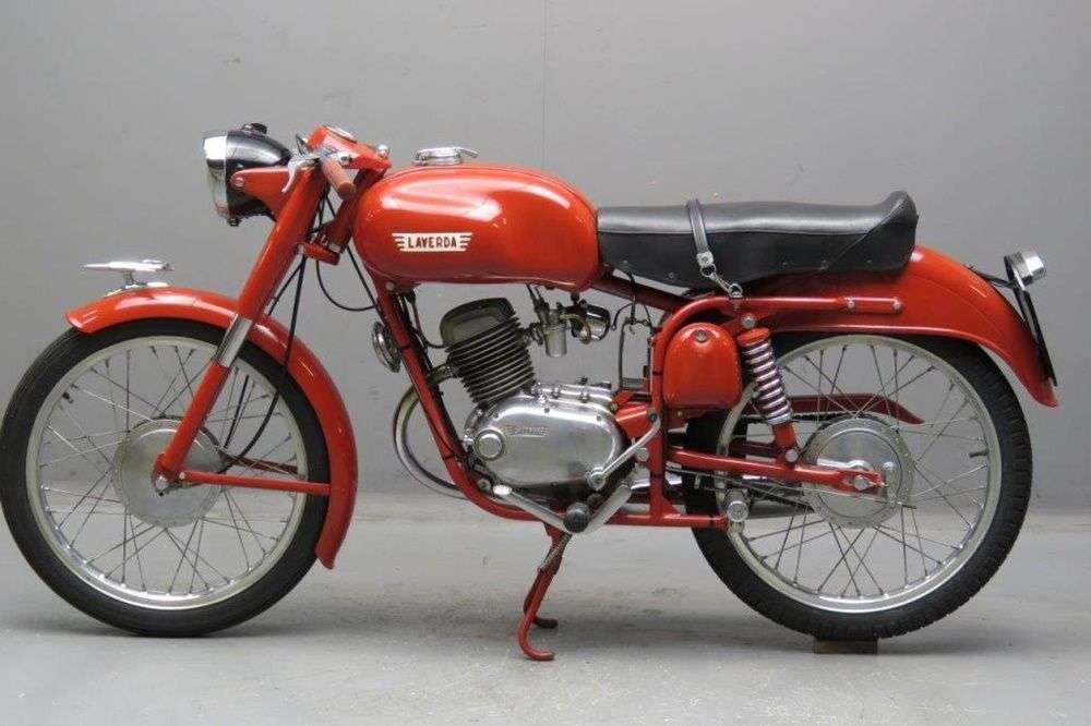 Редкий мотоцикл Laverda Sport 1960 года выпуска