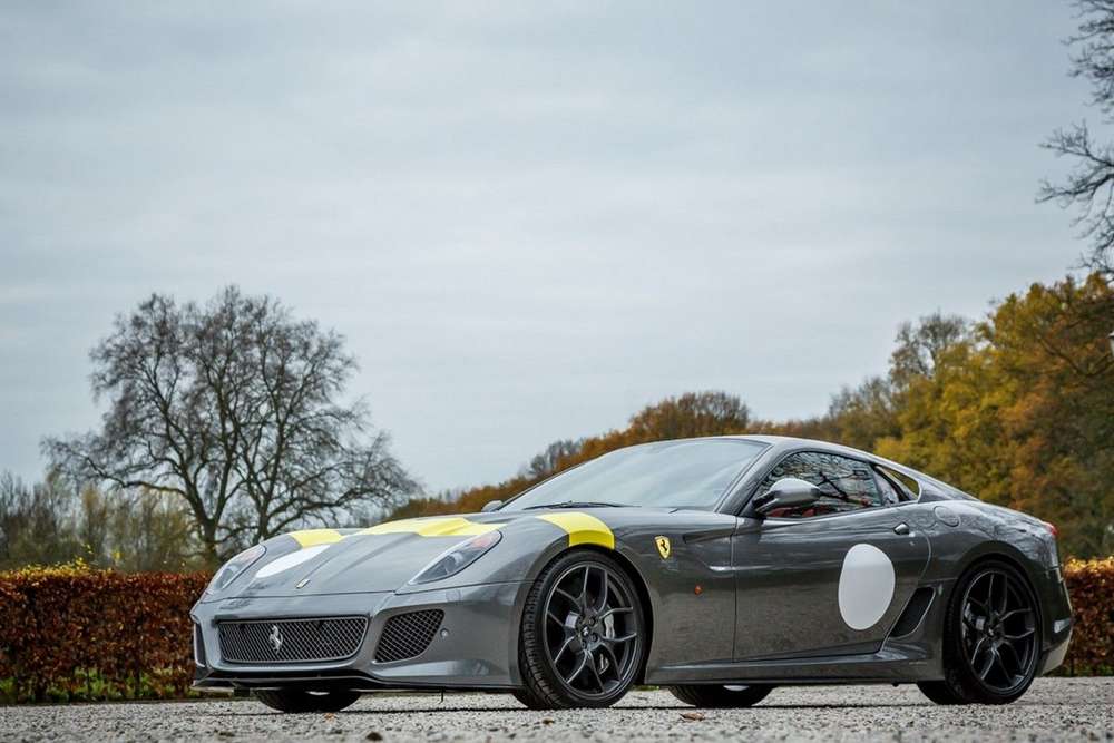 Ferrari 599 GTO черный