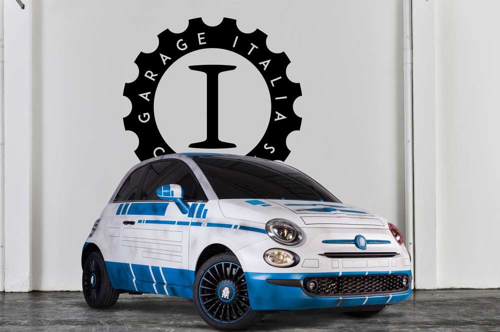 Fiat 500 превратился в дроида из Star Wars
