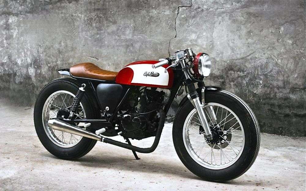 Suzuki GN125: кафе рейсер от DuongDoan’s Design