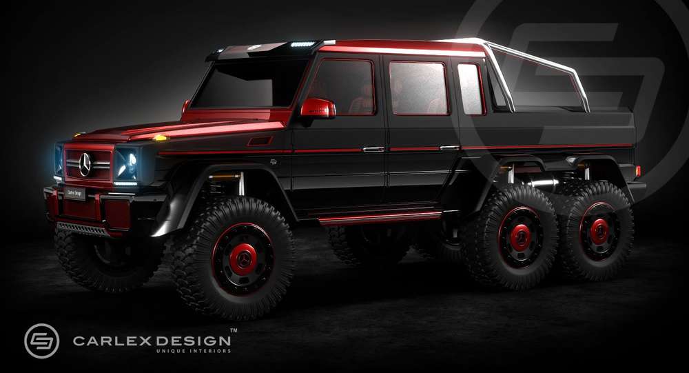 В Carlex Design обновили Mercedes-Benz G63 AMG 6х6