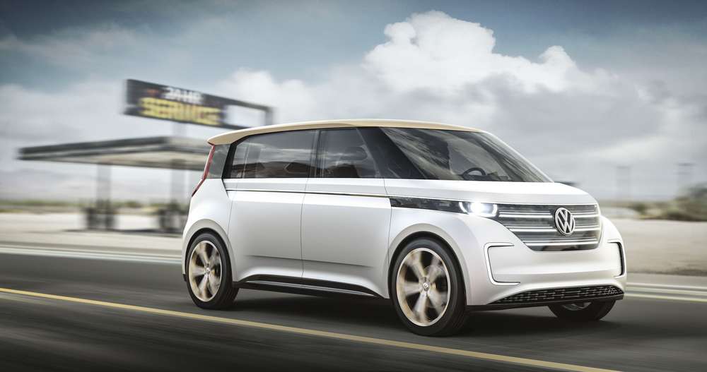 Volkswagen Budd-e – электрический микроавтобус