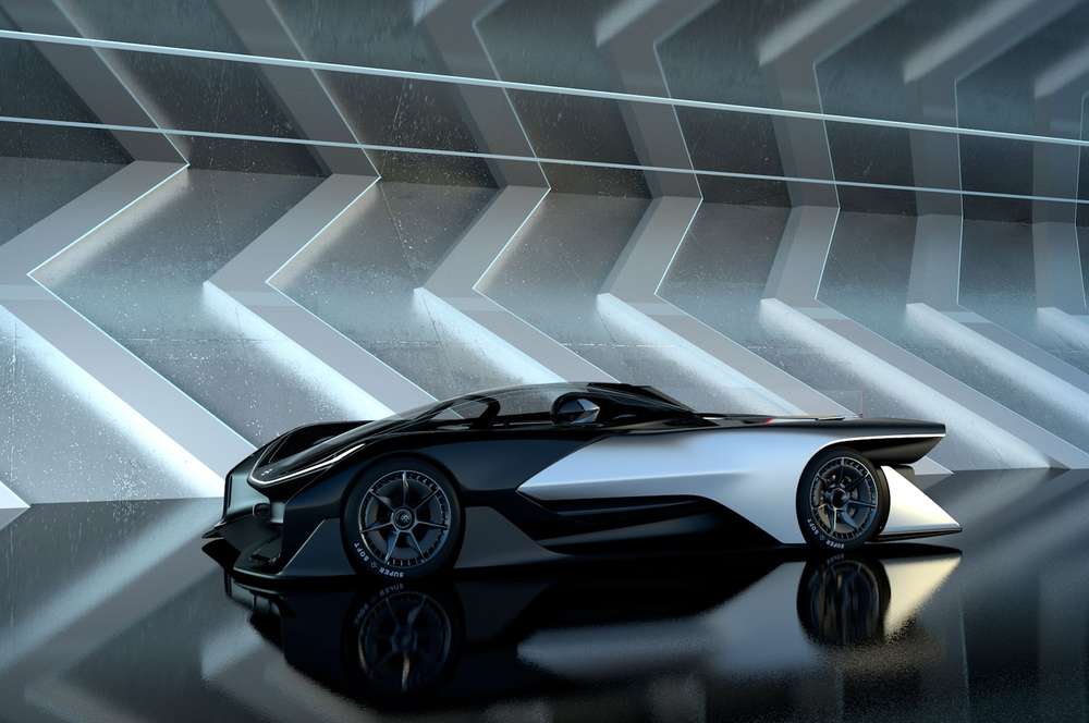 Представлен электромобиль Faraday Future FFZERO1 Concept с 1000-сильным приводом