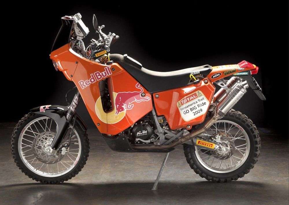 Раллийный байк KTM 660 Rally 2007 года