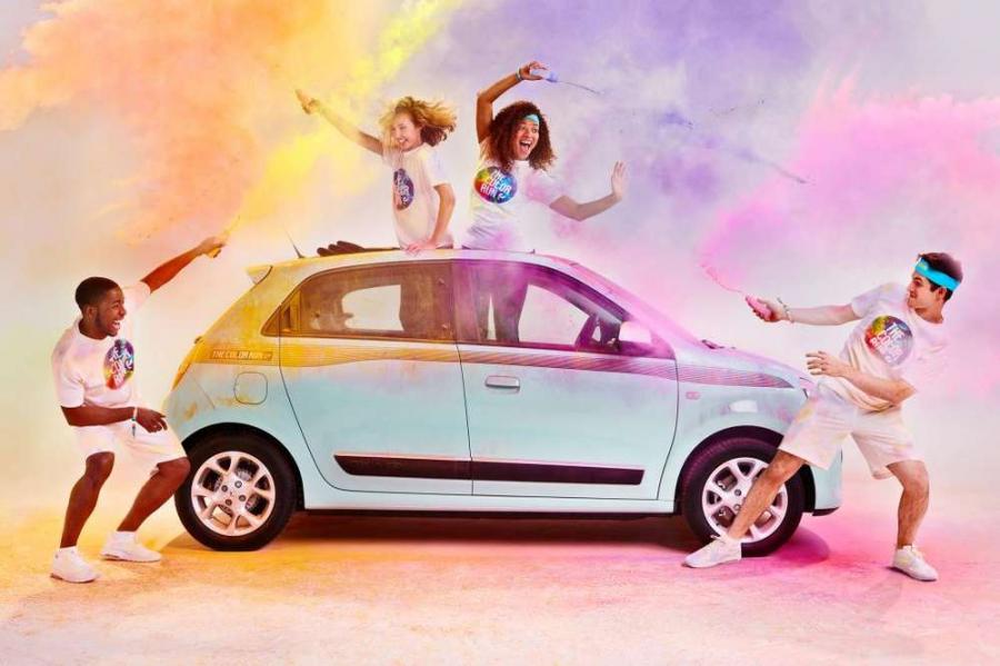 Renault готовит к выпуску специальную версию Twingo Color Run