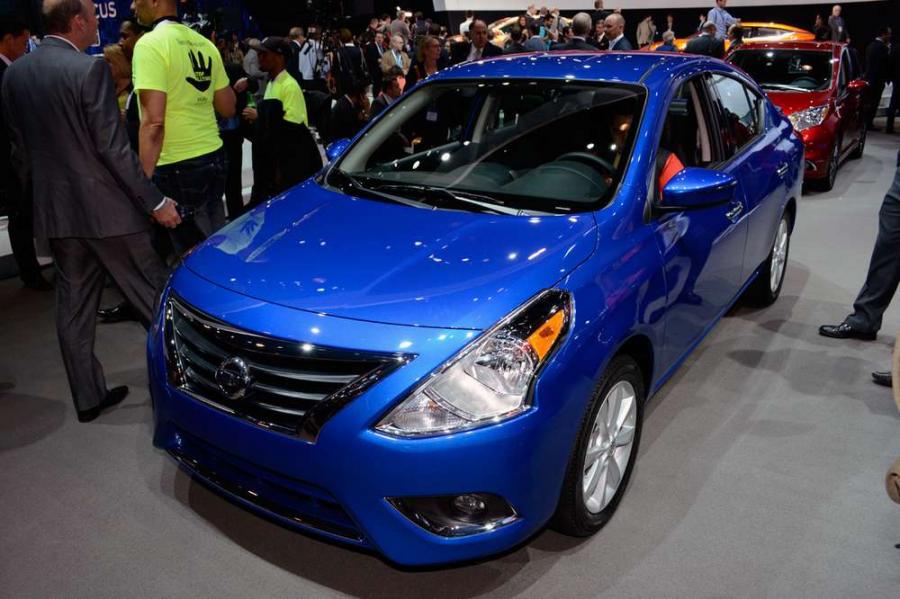 На автошоу в Нью-Йорк привезли обновленный Nissan Versa