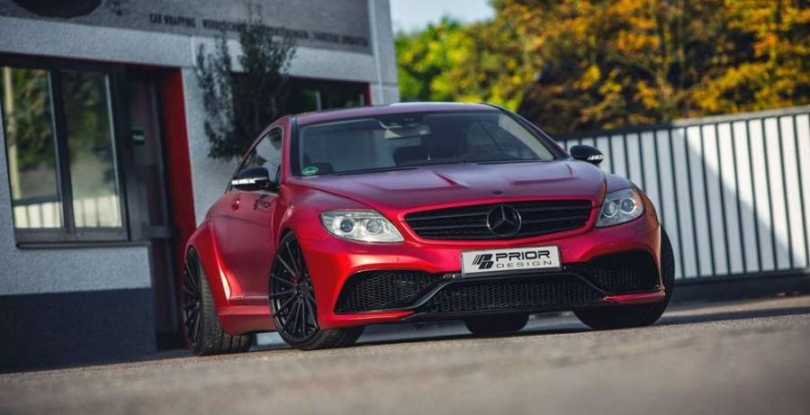 Тюнеры Prior Design подготовили новый боди-кит для купе Mercedes-Benz CL-Class