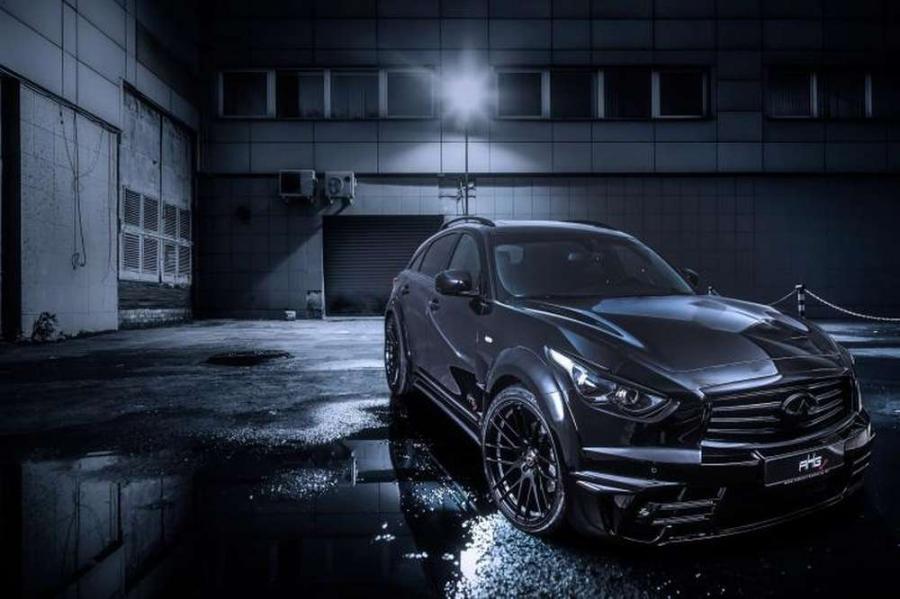 Infiniti QX70 LR3 попал на доработку к AHG-Sports