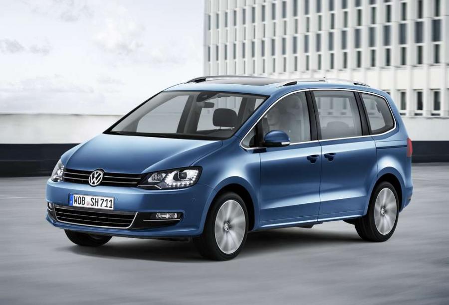 Обновленный Volkswagen Sharan больше не секрет