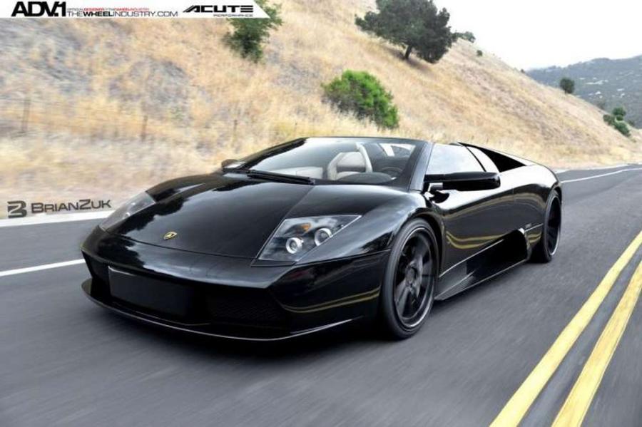 Lamborghini Murcielago Roadster встал на диски ADV.1