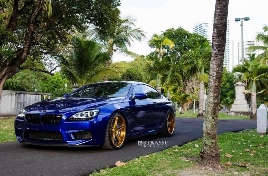 BMW m6 San Marino Blue