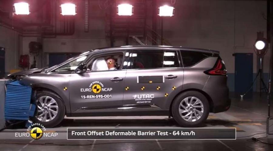 Пятизвездочный Renault Espace: краш-тесты от Euro NCAP