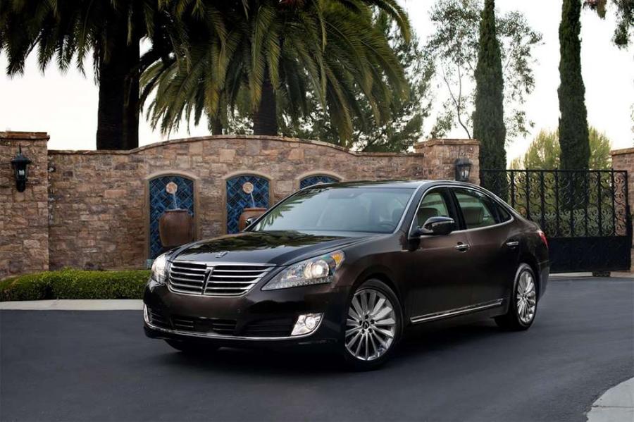 Седан Hyundai Equus подвергли обновлению