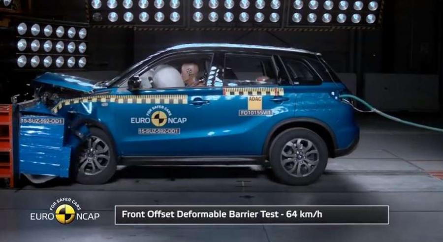 Suzuki Vitara удостоился пять звезд от Euro NCAP