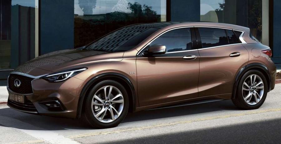 Хэтчбэк Infiniti Q30 показали на официальной фотографии