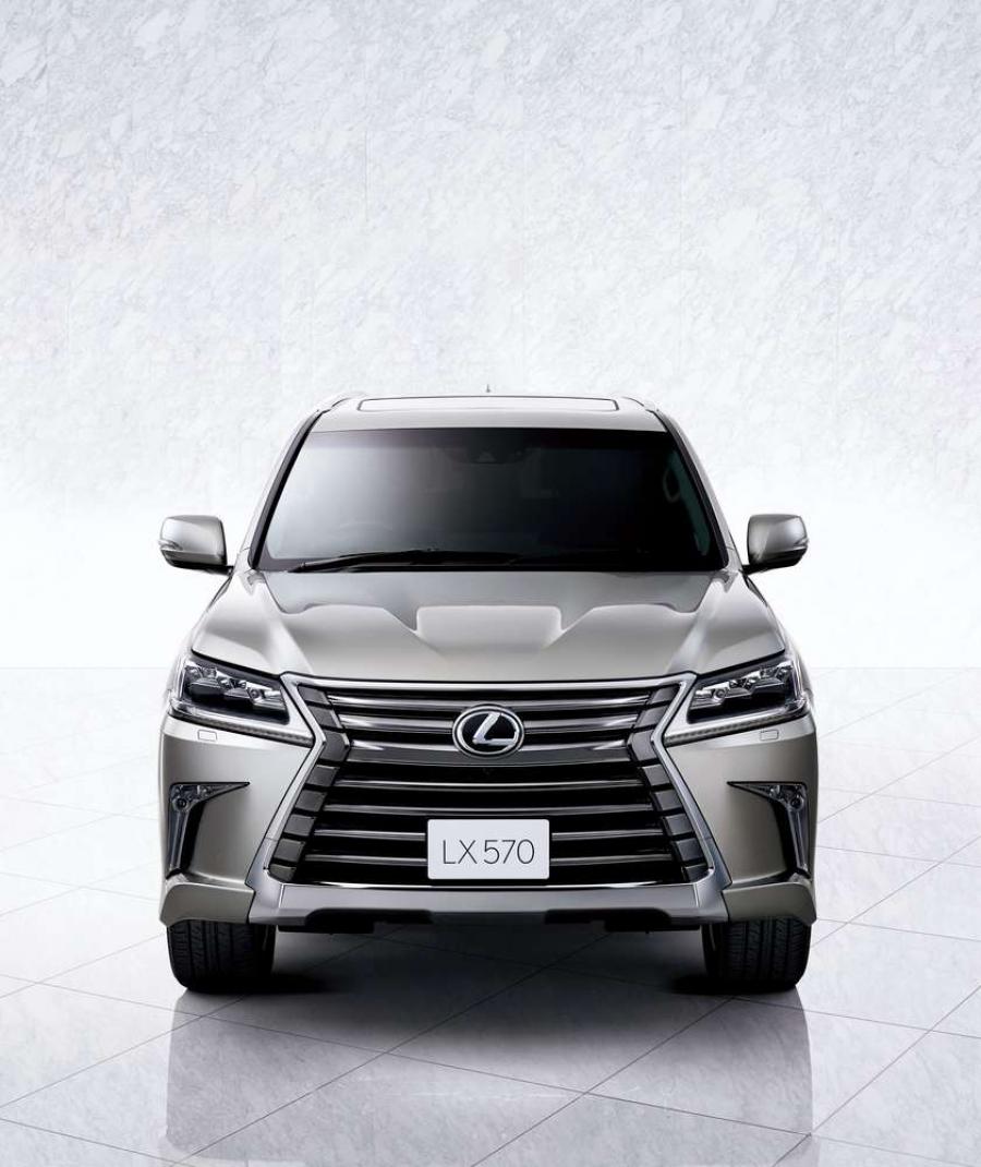 Lexus представил модификацию рестайлингового внедорожника LX570 для рынка  Японии