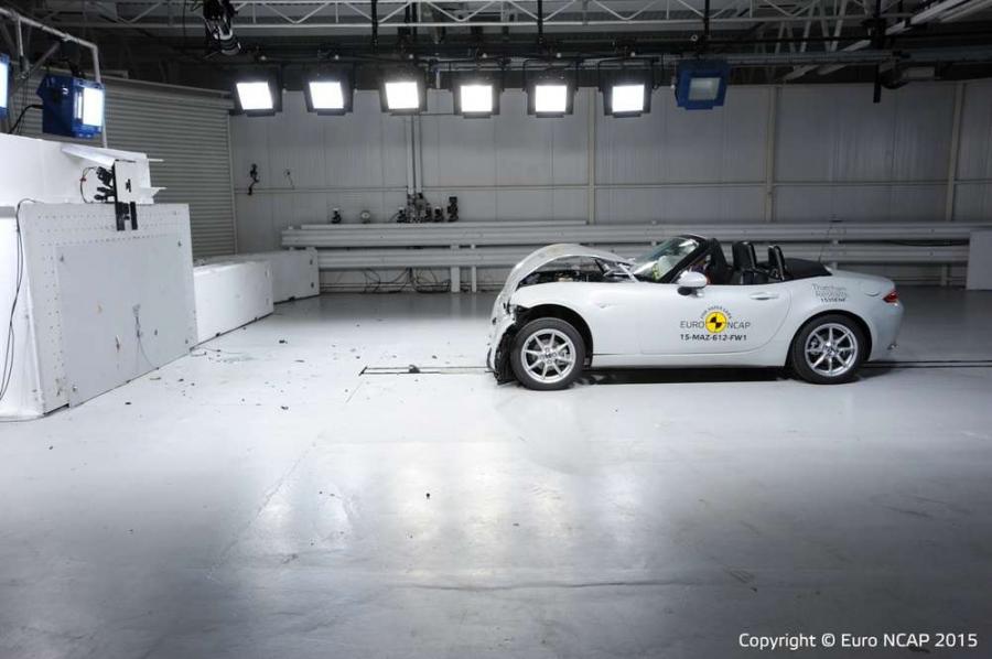 Тест Euro NCAP: от Mazda MX-5 ждали большего