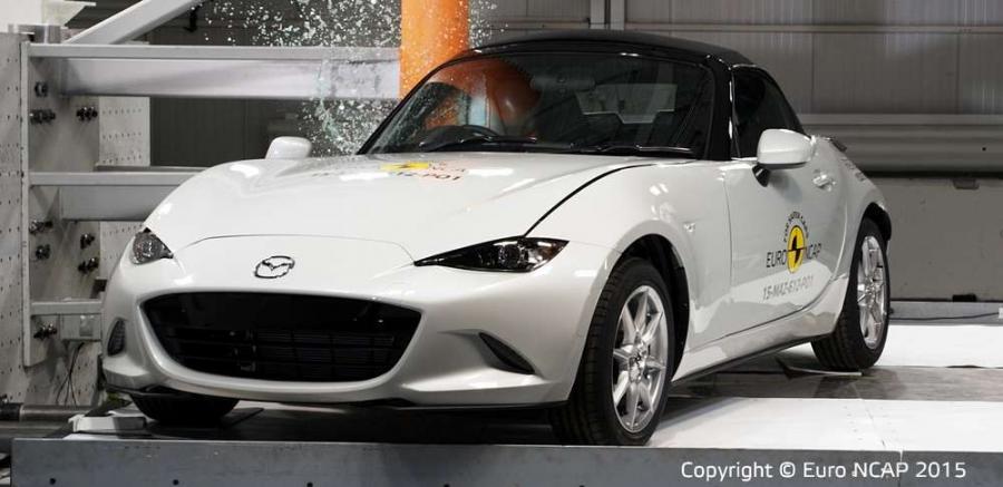 Тест Euro NCAP: от Mazda MX-5 ждали большего