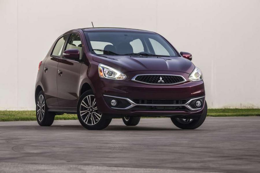 Хэтчбэк Mitsubishi Mirage сделали безопаснее и мощнее
