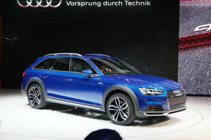 В Детройт на смотрины прибыл новый «вседорожный» универсал Audi A4 Allroad Quattro
