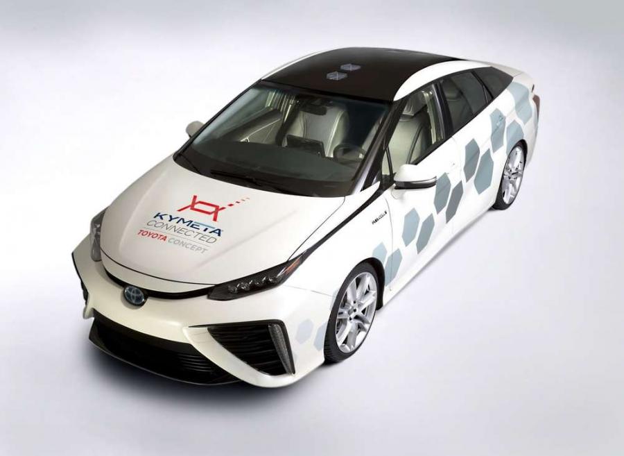 Toyota представила новый концепт-кар с системой спутниковой связи