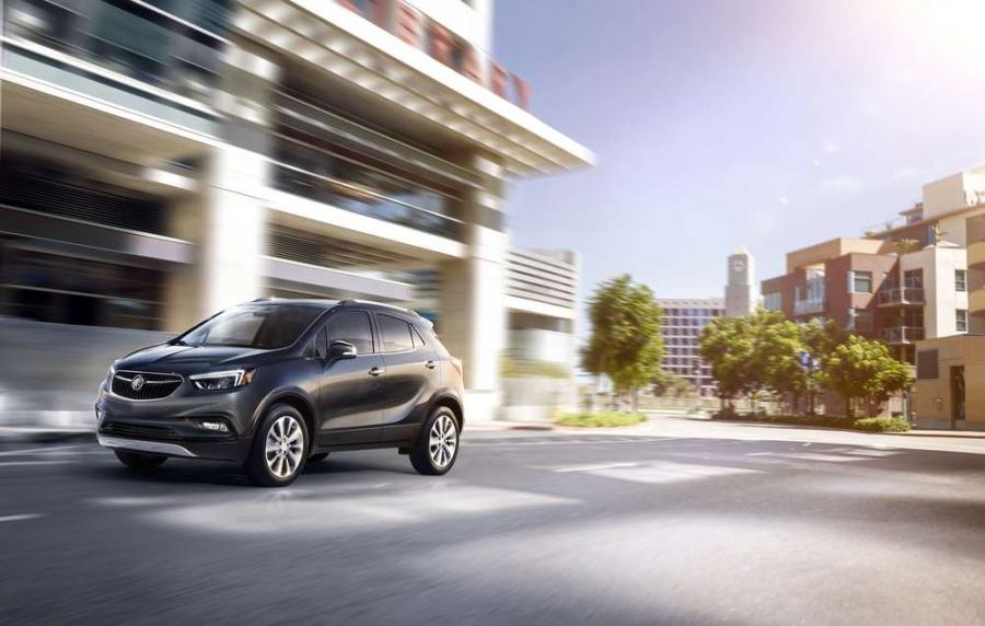 Обновленный Buick Encore 2017 показался на официальных фотографиях