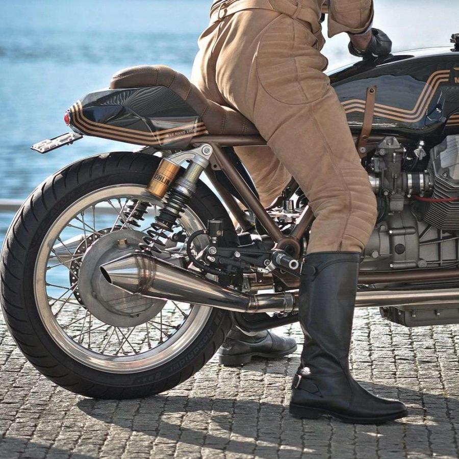 Кастомный байк Moto Guzzi Le Man от мастерской Ton-Up Garage