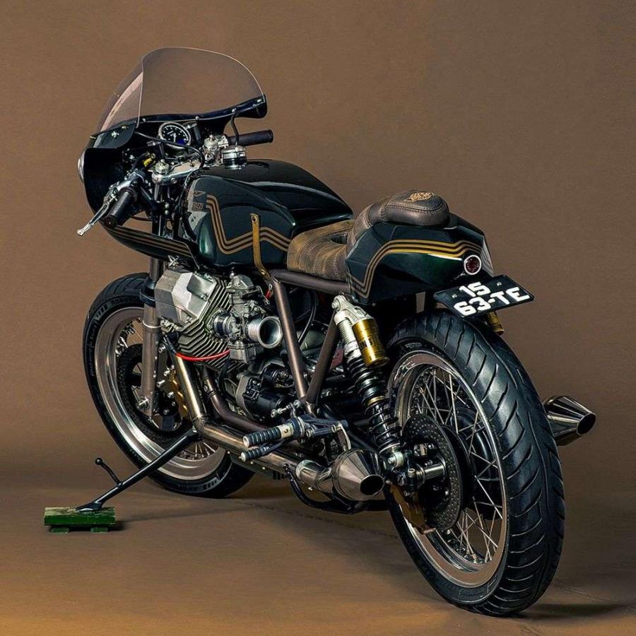 Кастомный байк Moto Guzzi Le Man от мастерской Ton-Up Garage