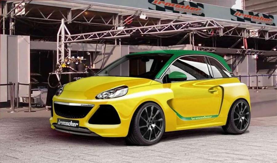 Тюнеры из Irmscher хотят превратить Opel Adam S в раллийный болид