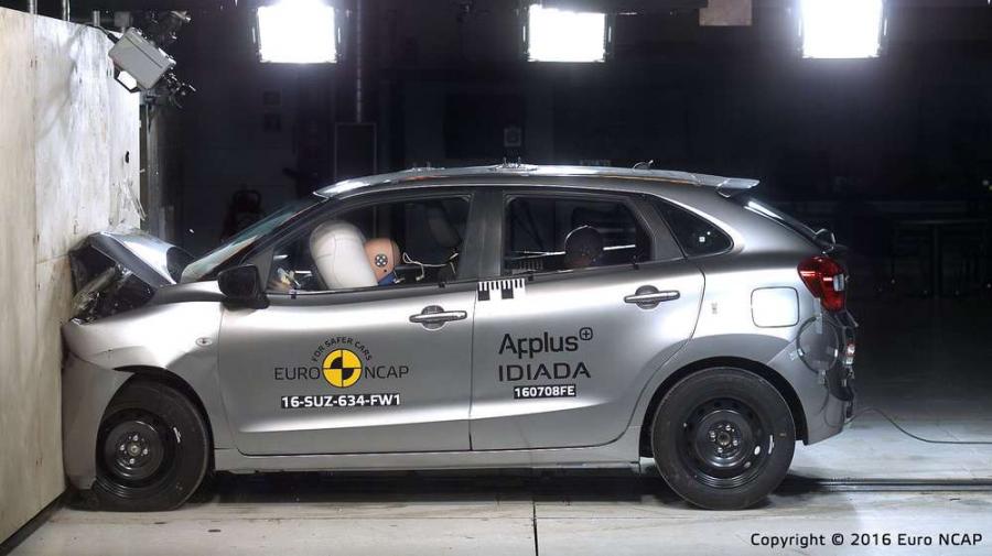 Японский хэтчбэк Suzuki Baleno проверили на соответствие европейским стандартам безопасности