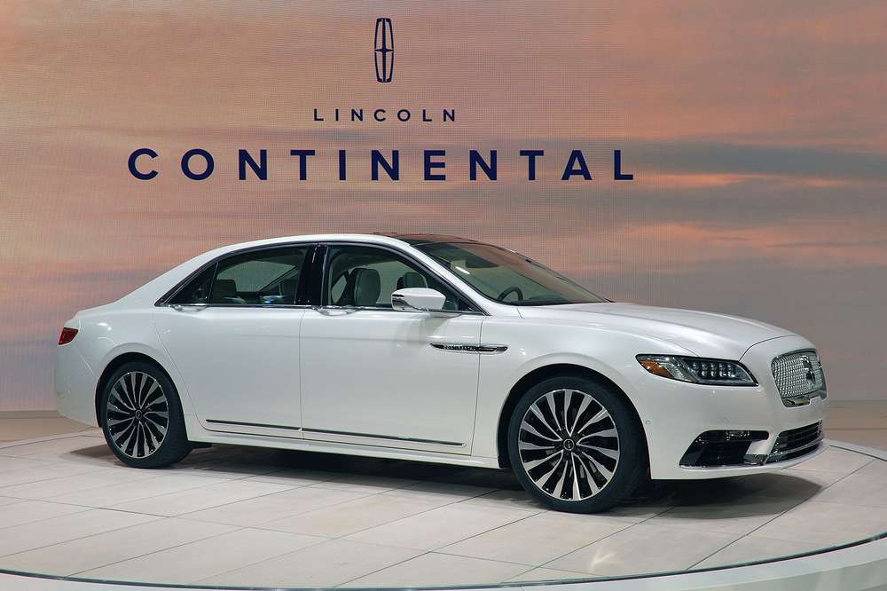 Товарный вариант седана Lincoln Continental посетил Детройтский автосалон