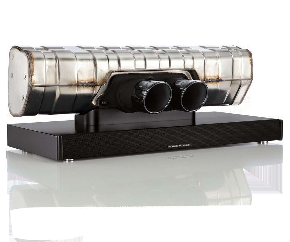 Компания Porsche представила саундбар 911 Soundbar из выхлопной системы спорткара