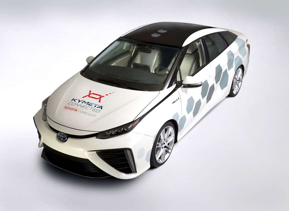 Toyota представила новый концепт-кар с системой спутниковой связи