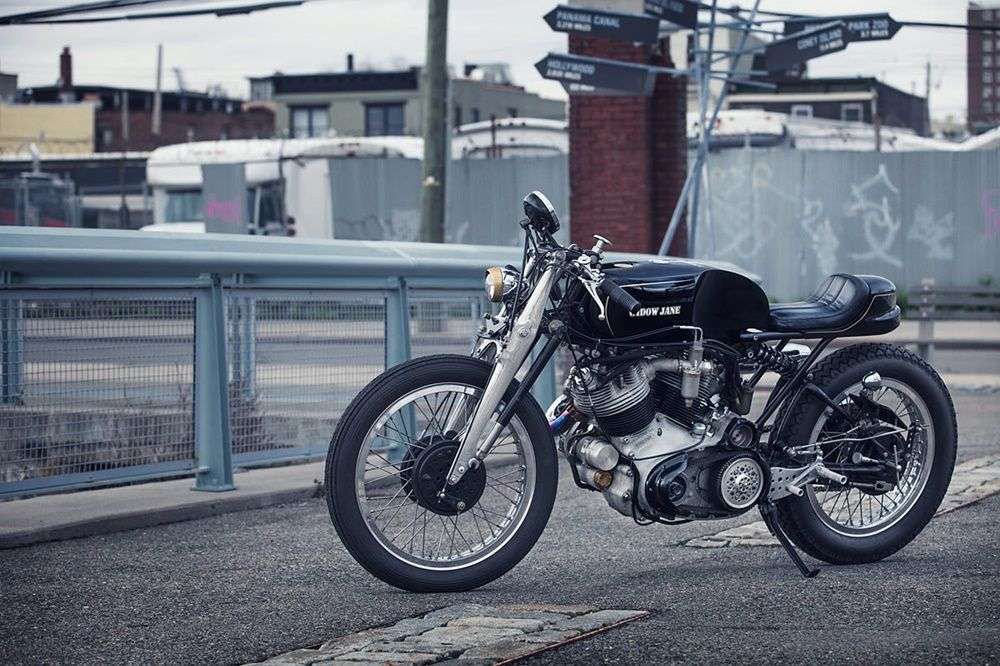 Keino Cycles: кастомный байк Widow Jane на основе Vincent Rapide