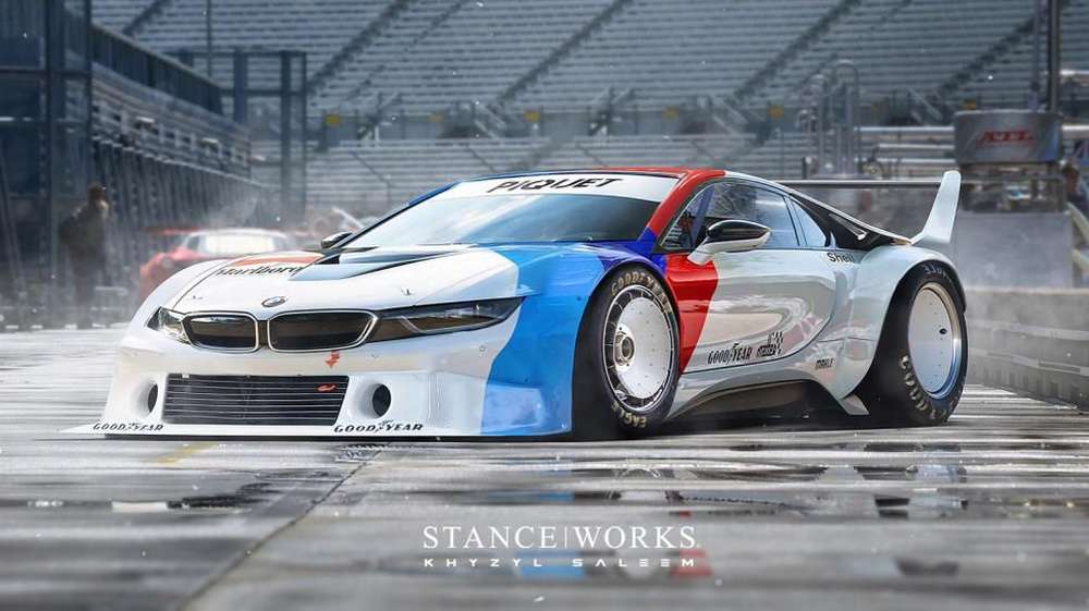 BMW i8 Procar: смотрится просто потрясающе