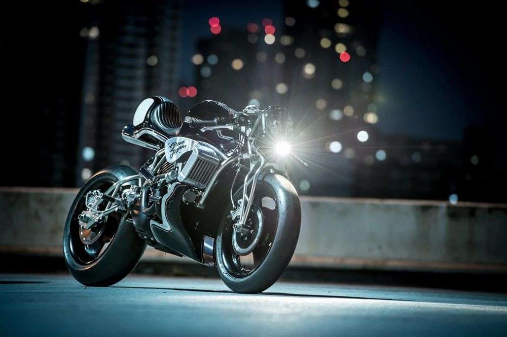 Кастомный мотоцикл Harley-Davidson Street 750 Turbo от мастерской Cherry’s Company