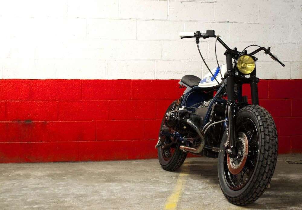 Флэт-трэкер BMW R100R от мастерской Blitz Motorcycles