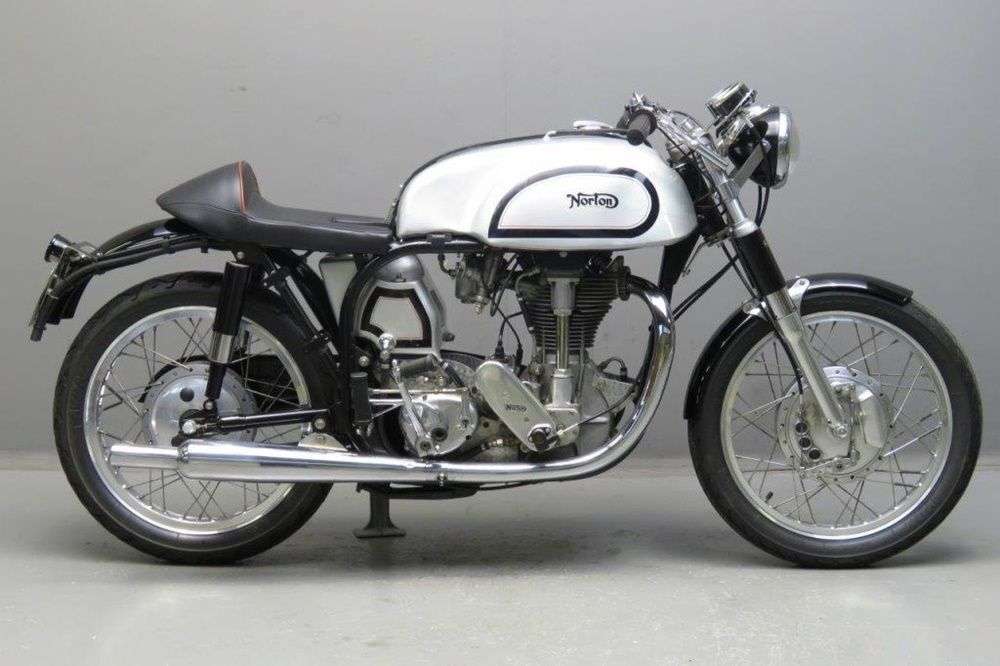 Винтажный мотоцикл Norton 350 International 1959 года