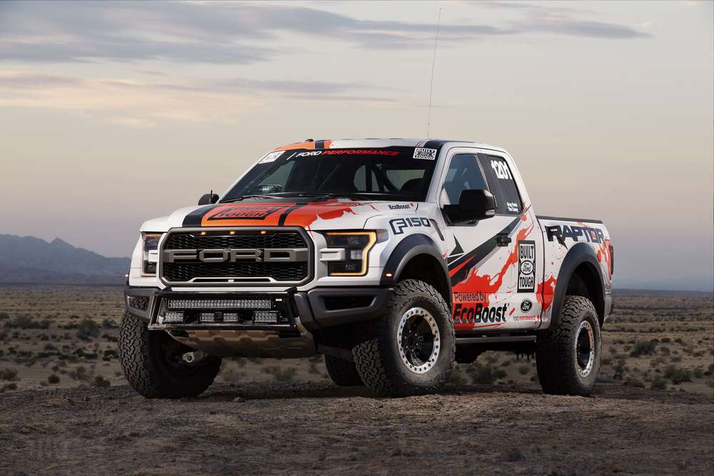 Пикап Ford F-150 Raptor подготовили для ралли-рейдов