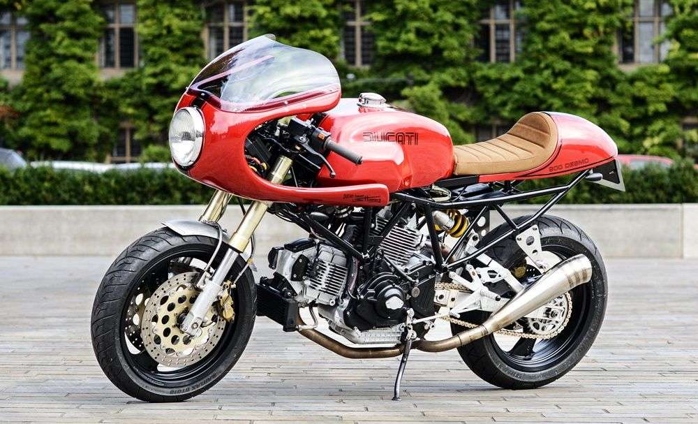 Кафе-рейсер Ducati 900SS от компании Redmax Speed Shop