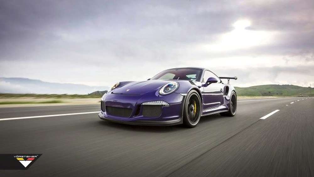 Порше 911 gt3 фиолетовый