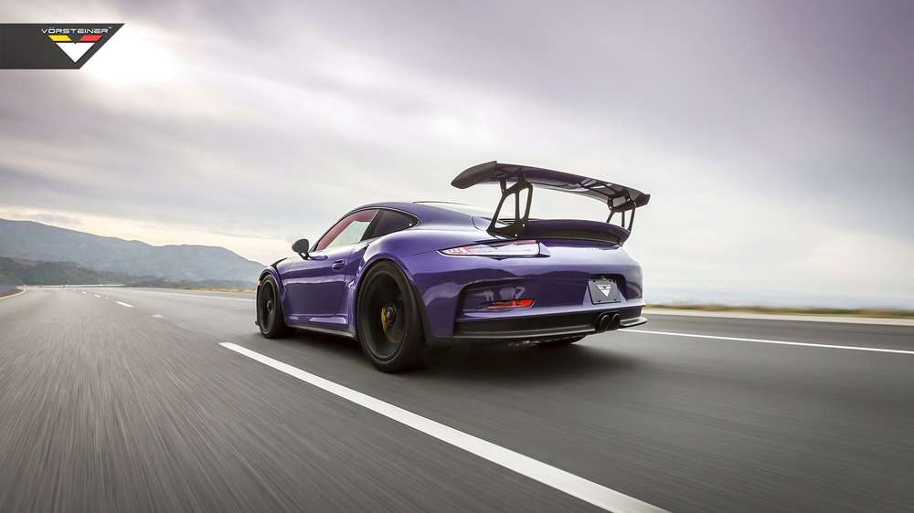 Porsche 911 gt3 RS Purple