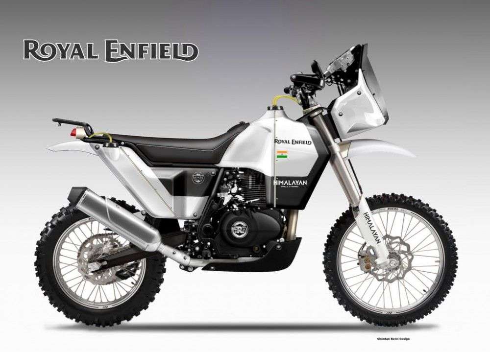 Концептуальный мотоцикл Royal Enfield Himalayan Rally Raid