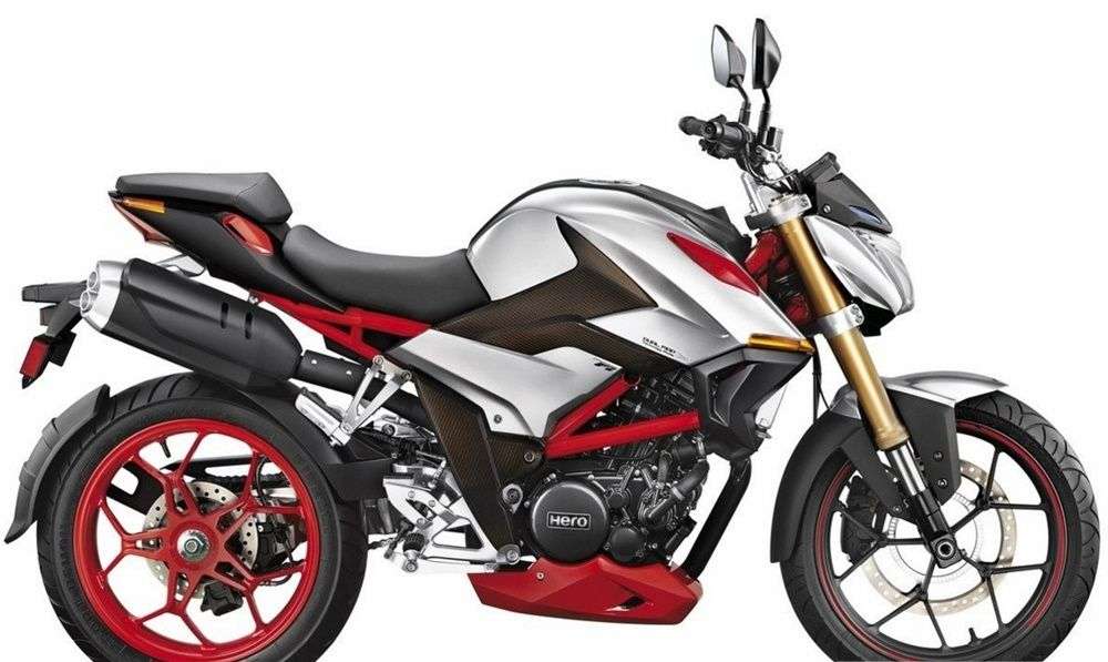 Концептуальный байк Hero XF3R