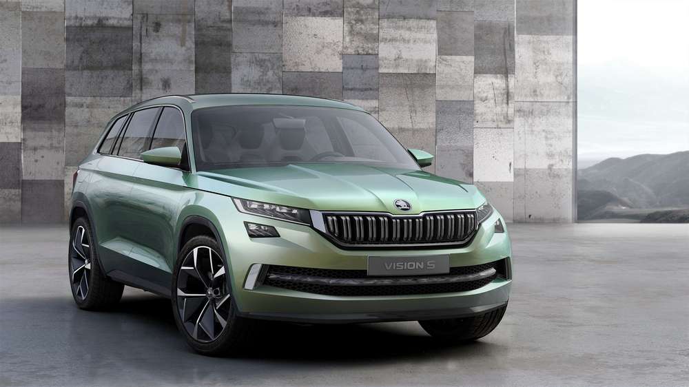 Компания Skoda продемонстрировала гибридный вседорожник VisionS