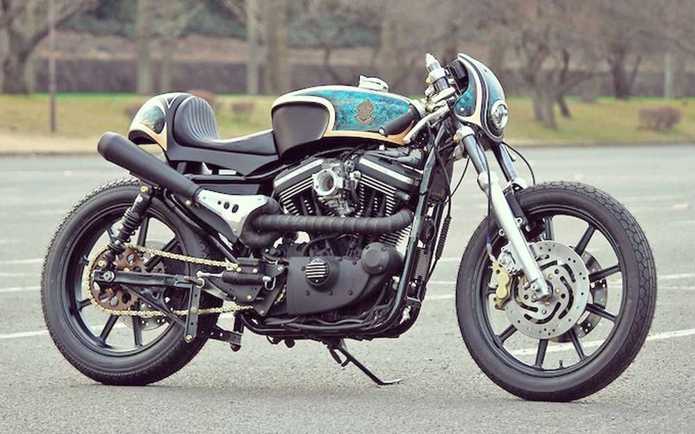 Кафе-рейсер Harley-Davidson XL1200S от компании TM Garage