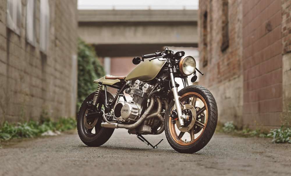 Кастомный кафе-рейсер Yamaha XS850